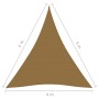 Toldo de vela gris taupe HDPE 160 g/m² 4x5x5 m de vidaXL, Sombrillas - Ref: Foro24-311426, Precio: 31,85 €, Descuento: %