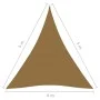 Toldo de vela gris taupe HDPE 160 g/m² 4x5x5 m de vidaXL, Sombrillas - Ref: Foro24-311426, Precio: 28,60 €, Descuento: %