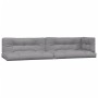 Cojines para palets 5 unidades tela gris de , Cojines para sillas y sofás - Ref: Foro24-360778, Precio: 131,37 €, Descuento: %