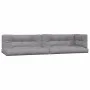 Cojines para palets 5 unidades tela gris de , Cojines para sillas y sofás - Ref: Foro24-360778, Precio: 154,09 €, Descuento: %