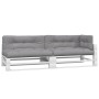 Cojines para palets 5 unidades tela gris de , Cojines para sillas y sofás - Ref: Foro24-360778, Precio: 131,37 €, Descuento: %