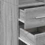 Armario estrecho madera ingeniería gris Sonoma 30x42,5x225 cm de , Aparadores - Ref: Foro24-3281271, Precio: 127,41 €, Descue...