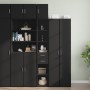 Armario estrecho madera de ingeniería negro 30x42,5x225 cm de , Aparadores - Ref: Foro24-3281267, Precio: 140,01 €, Descuento: %