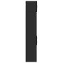 Armario estrecho madera de ingeniería negro 30x42,5x225 cm de , Aparadores - Ref: Foro24-3281267, Precio: 140,01 €, Descuento: %