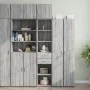 Armario estrecho madera ingeniería gris Sonoma 40x42,5x225 cm de , Aparadores - Ref: Foro24-3281278, Precio: 167,45 €, Descue...