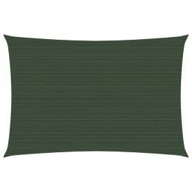 Toldo de vela verde oscuro HDPE 160 g/m² 2,5x4 m de vidaXL, Sombrillas - Ref: Foro24-311454, Precio: 29,49 €, Descuento: %