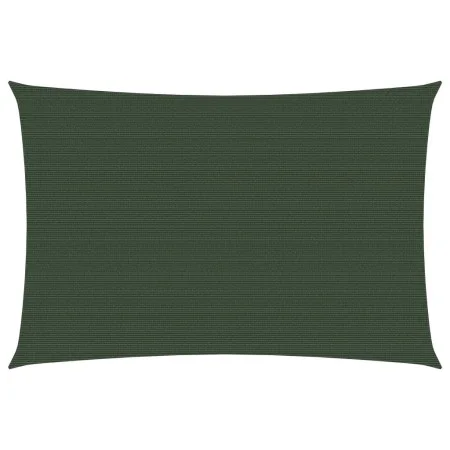 Toldo de vela verde oscuro HDPE 160 g/m² 2,5x4 m de vidaXL, Sombrillas - Ref: Foro24-311454, Precio: 29,49 €, Descuento: %