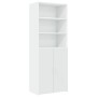 Armario de madera de ingeniería blanco 70x42,5x225 cm de , Aparadores - Ref: Foro24-3281315, Precio: 222,25 €, Descuento: %