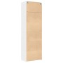 Armario de madera de ingeniería blanco 70x42,5x225 cm de , Aparadores - Ref: Foro24-3281315, Precio: 222,25 €, Descuento: %