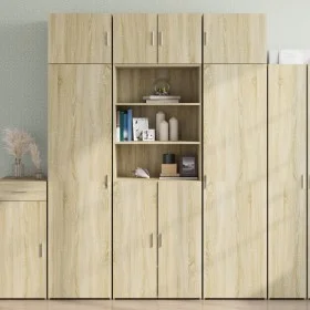Armario de madera de ingeniería roble Sonoma 70x42,5x225 cm de , Aparadores - Ref: Foro24-3281317, Precio: 215,22 €, Descuent...