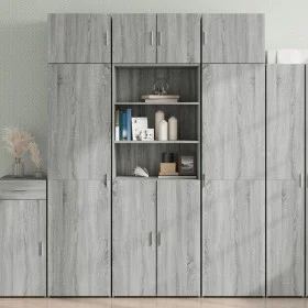 Armario de madera ingeniería gris Sonoma 70x42,5x225 cm de , Aparadores - Ref: Foro24-3281320, Precio: 218,85 €, Descuento: %