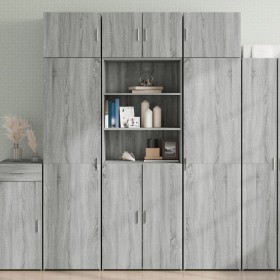 Armario de madera ingeniería gris Sonoma 70x42,5x225 cm de , Aparadores - Ref: Foro24-3281320, Precio: 222,49 €, Descuento: %