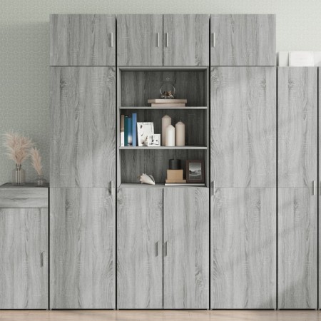 Armario de madera ingeniería gris Sonoma 70x42,5x225 cm de , Aparadores - Ref: Foro24-3281320, Precio: 222,49 €, Descuento: %