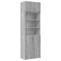 Armario de madera ingeniería gris Sonoma 70x42,5x225 cm de , Aparadores - Ref: Foro24-3281320, Precio: 222,49 €, Descuento: %