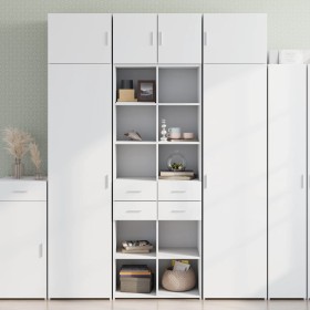 Armario de madera de ingeniería blanco 70x42,5x225 cm de , Aparadores - Ref: Foro24-3281336, Precio: 223,20 €, Descuento: %
