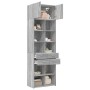 Armario de madera ingeniería gris Sonoma 70x42,5x225 cm de , Aparadores - Ref: Foro24-3281341, Precio: 199,00 €, Descuento: %