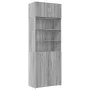 Armario de madera ingeniería gris Sonoma 80x42,5x225 cm de , Aparadores - Ref: Foro24-3281348, Precio: 248,88 €, Descuento: %