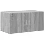 Armario de madera ingeniería gris Sonoma 80x42,5x225 cm de , Aparadores - Ref: Foro24-3281348, Precio: 248,88 €, Descuento: %