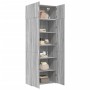 Armario de madera ingeniería gris Sonoma 80x42,5x225 cm de , Aparadores - Ref: Foro24-3281355, Precio: 274,22 €, Descuento: %
