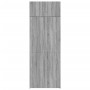 Armario de madera ingeniería gris Sonoma 80x42,5x225 cm de , Aparadores - Ref: Foro24-3281355, Precio: 274,22 €, Descuento: %