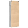 Armario de madera ingeniería gris Sonoma 80x42,5x225 cm de , Aparadores - Ref: Foro24-3281355, Precio: 274,22 €, Descuento: %