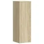 Soportes de plantas madera ingeniería roble Sonoma 33x33x100 cm de , Soportes para macetas - Ref: Foro24-852953, Precio: 72,5...