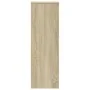 Soportes de plantas madera ingeniería roble Sonoma 33x33x100 cm de , Soportes para macetas - Ref: Foro24-852953, Precio: 72,5...