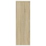 Soportes de plantas madera ingeniería roble Sonoma 33x33x100 cm de , Soportes para macetas - Ref: Foro24-852953, Precio: 60,6...