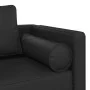 Sofá diván con cojines cuero sintético negro de , Divanes - Ref: Foro24-4007563, Precio: 147,91 €, Descuento: %