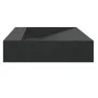 Lavabo de fundición de mineral/mármol negro mate 120x46x11 cm de , Lavabos - Ref: Foro24-155983, Precio: 304,79 €, Descuento: %