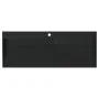 Lavabo de fundición de mineral/mármol negro mate 120x46x11 cm de , Lavabos - Ref: Foro24-155983, Precio: 304,79 €, Descuento: %