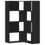 Estantería de esquina 4 niveles madera blanco 85x85x140 cm de , Librerías y estanterías - Ref: Foro24-3307811, Precio: 174,19...