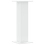 Soportes de plantas 2 uds madera ingeniería blanco 30x30x80 cm de , Soportes para macetas - Ref: Foro24-3307864, Precio: 88,5...