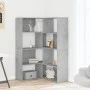 Estantería esquina 4 niveles madera gris hormigón 85x85x140 cm de , Librerías y estanterías - Ref: Foro24-3307813, Precio: 15...