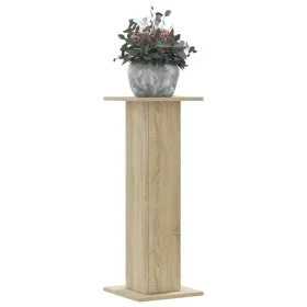 Soportes para plantas 2 uds madera roble Sonoma 30x30x80 cm de , Soportes para macetas - Ref: Foro24-3307866, Precio: 66,47 €...