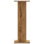Soportes para plantas 2 uds madera roble artisian 30x30x80 cm de , Soportes para macetas - Ref: Foro24-3307872, Precio: 83,97...