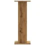Soportes para plantas 2 uds madera roble artisian 30x30x80 cm de , Soportes para macetas - Ref: Foro24-3307872, Precio: 82,41...