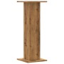 Soportes para plantas 2 uds madera roble artisian 30x30x80 cm de , Soportes para macetas - Ref: Foro24-3307872, Precio: 83,97...