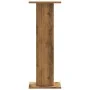 Soportes para plantas 2 uds madera roble artisian 30x30x80 cm de , Soportes para macetas - Ref: Foro24-3307872, Precio: 82,41...