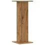 Soportes para plantas 2 uds madera roble artisian 30x30x80 cm de , Soportes para macetas - Ref: Foro24-3307872, Precio: 82,41...