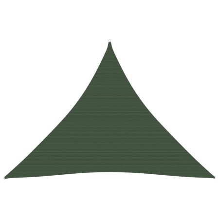 Toldo de vela verde oscuro HDPE 160 g/m² 4,5x4,5x4,5 m de vidaXL, Sombrillas - Ref: Foro24-311480, Precio: 24,94 €, Descuento: %