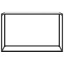 Mesa consola vidrio templado blanco 120x35x75 cm en Mesas auxiliares | Comprar online en Foru.es
