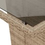 Set de mesa y sillas de jardín 7 pzas y cojines ratán PE beige de , Conjuntos de jardín - Ref: Foro24-3277104, Precio: 974,17...
