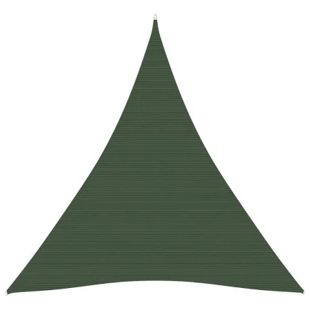 Toldo de vela verde oscuro HDPE 160 g/m² 5x6x6 m de vidaXL, Sombrillas - Ref: Foro24-311483, Precio: 50,29 €, Descuento: %