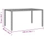 Mesita y sillas jardín 5 pzas y cojines ratán sintético gris de , Conjuntos de jardín - Ref: Foro24-3277022, Precio: 603,40 €...