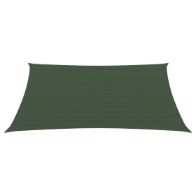 Toldo de vela verde oscuro HDPE 160 g/m² 3/4x3 m de vidaXL, Sombrillas - Ref: Foro24-311489, Precio: 38,61 €, Descuento: %