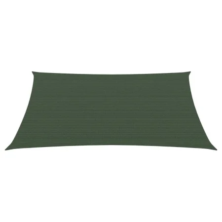 Toldo de vela verde oscuro HDPE 160 g/m² 3/4x3 m de vidaXL, Sombrillas - Ref: Foro24-311489, Precio: 38,61 €, Descuento: %