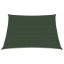 Toldo de vela verde oscuro HDPE 160 g/m² 3/4x3 m de vidaXL, Sombrillas - Ref: Foro24-311489, Precio: 39,40 €, Descuento: %