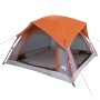 Tienda de campaña para 4 personas impermeable gris y naranja de , Tiendas de campaña - Ref: Foro24-4009454, Precio: 69,99 €, ...