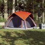 Tienda de campaña para 4 personas impermeable gris y naranja de , Tiendas de campaña - Ref: Foro24-4009454, Precio: 69,99 €, ...
